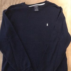 Large Blue Polo Ralph Lauren Long Sleeve